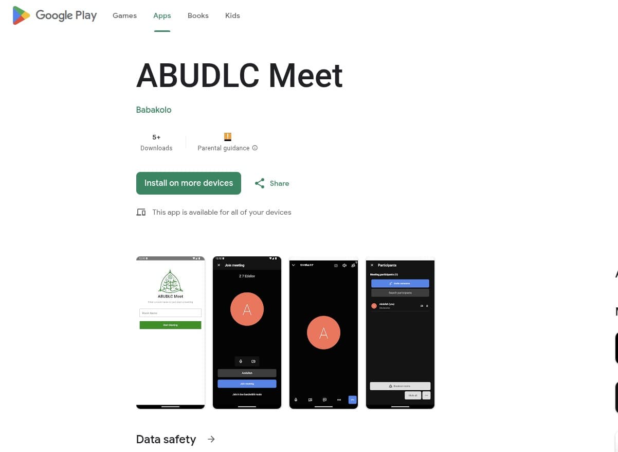 ABUDLC Meet Apps